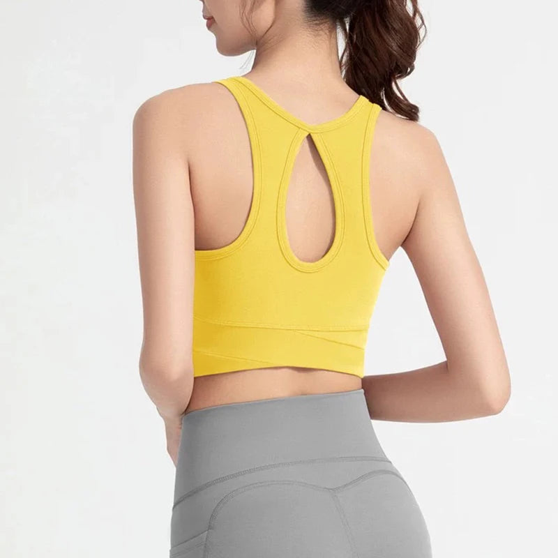 Women Sports Bra One Piece Quick Dry