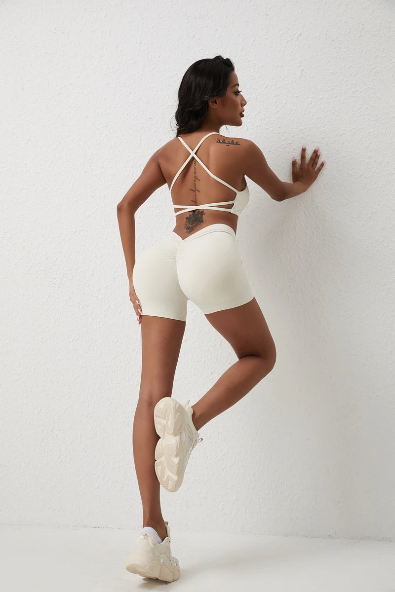 Women Yoga Bra Crop Tank