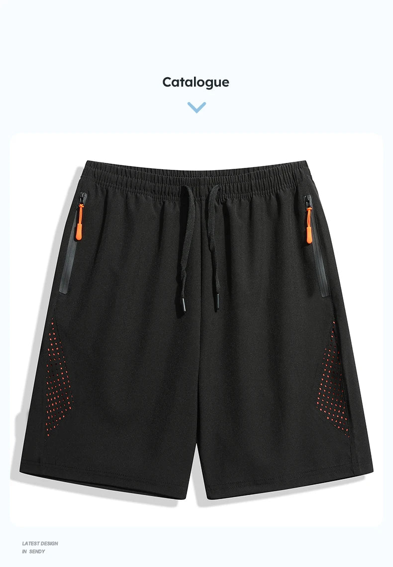 Men Running Shorts Gym Track
