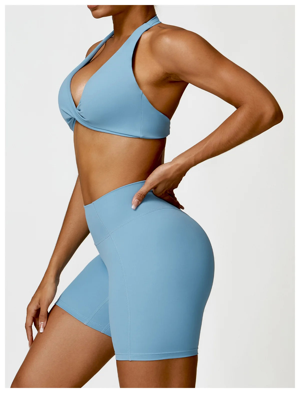 Women Sports Bra Halter Push Up
