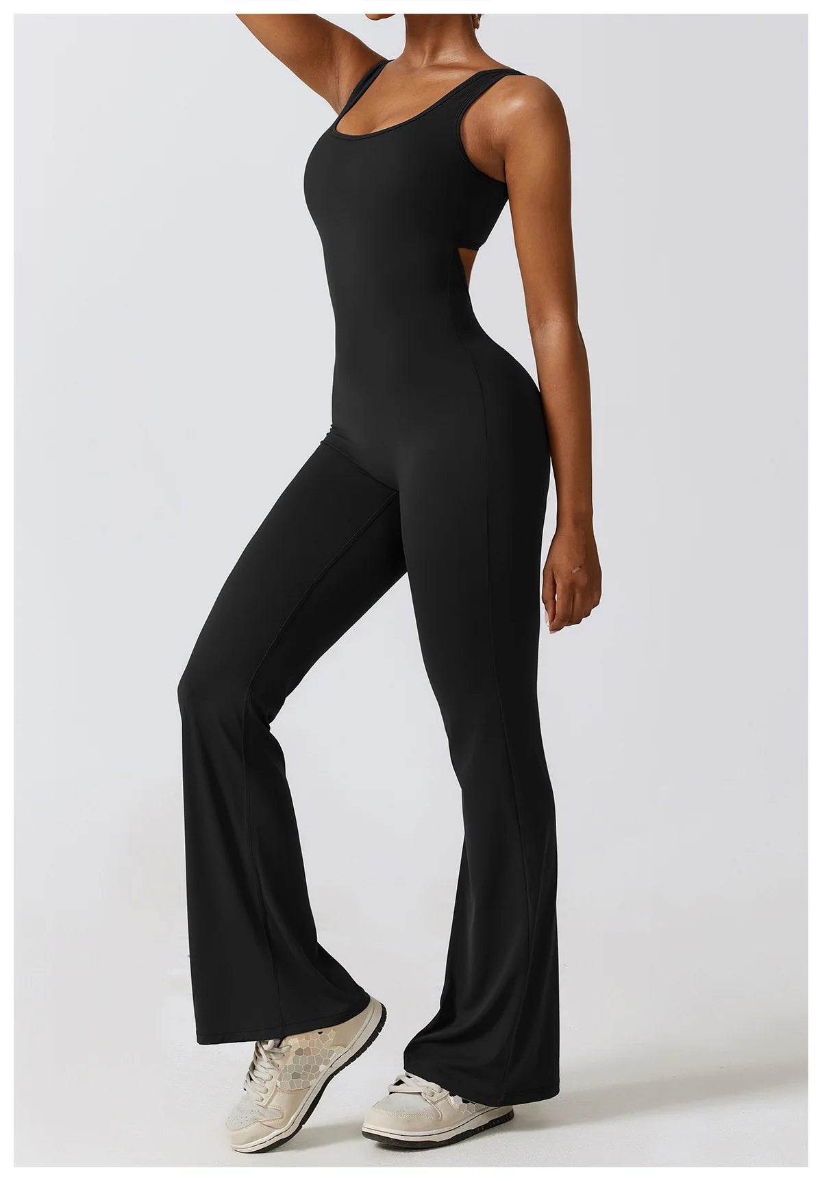 Women Jumpsuit Yoga Training Set