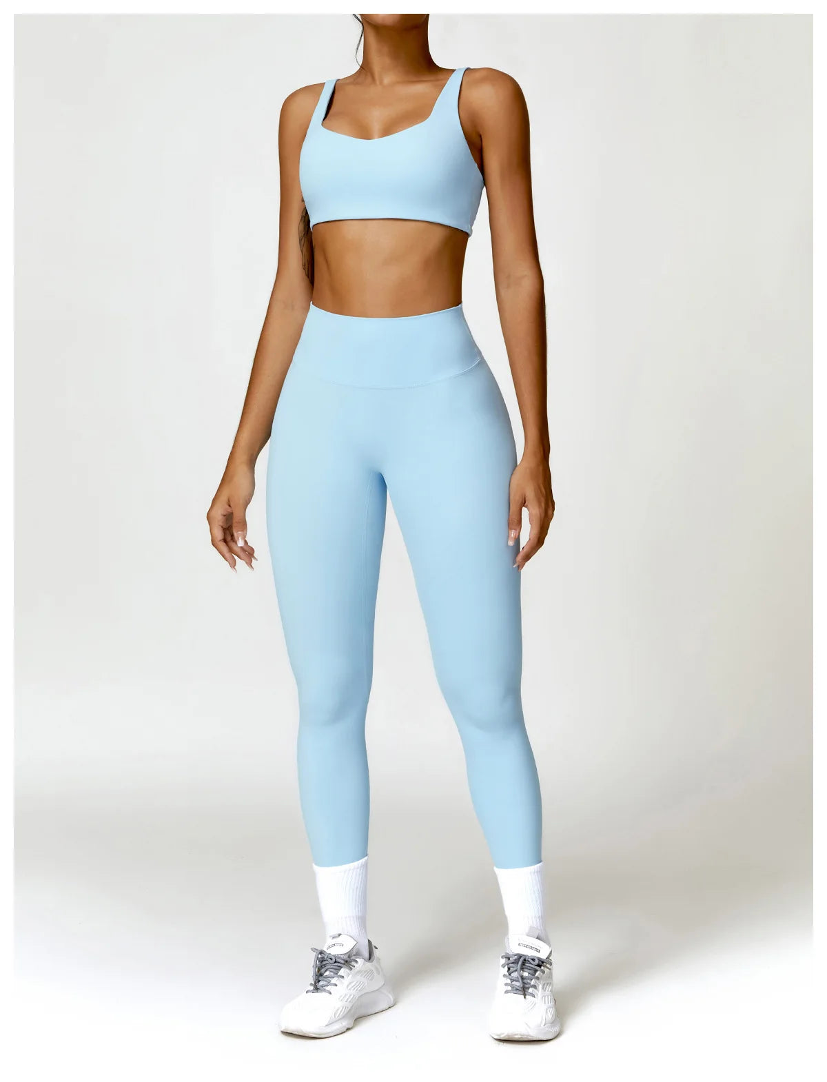 Women Yoga Tracksuit Set Long Sleeve