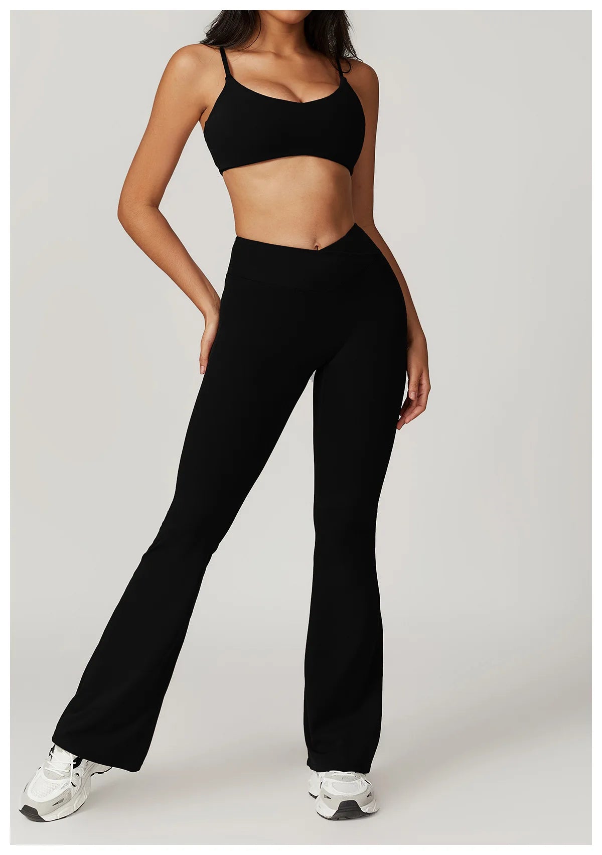 Women Leggings High Waist Flared Pants
