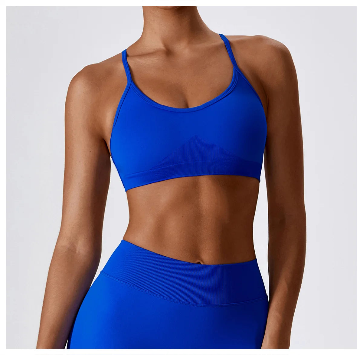 Women Sports Bra Cross Strap