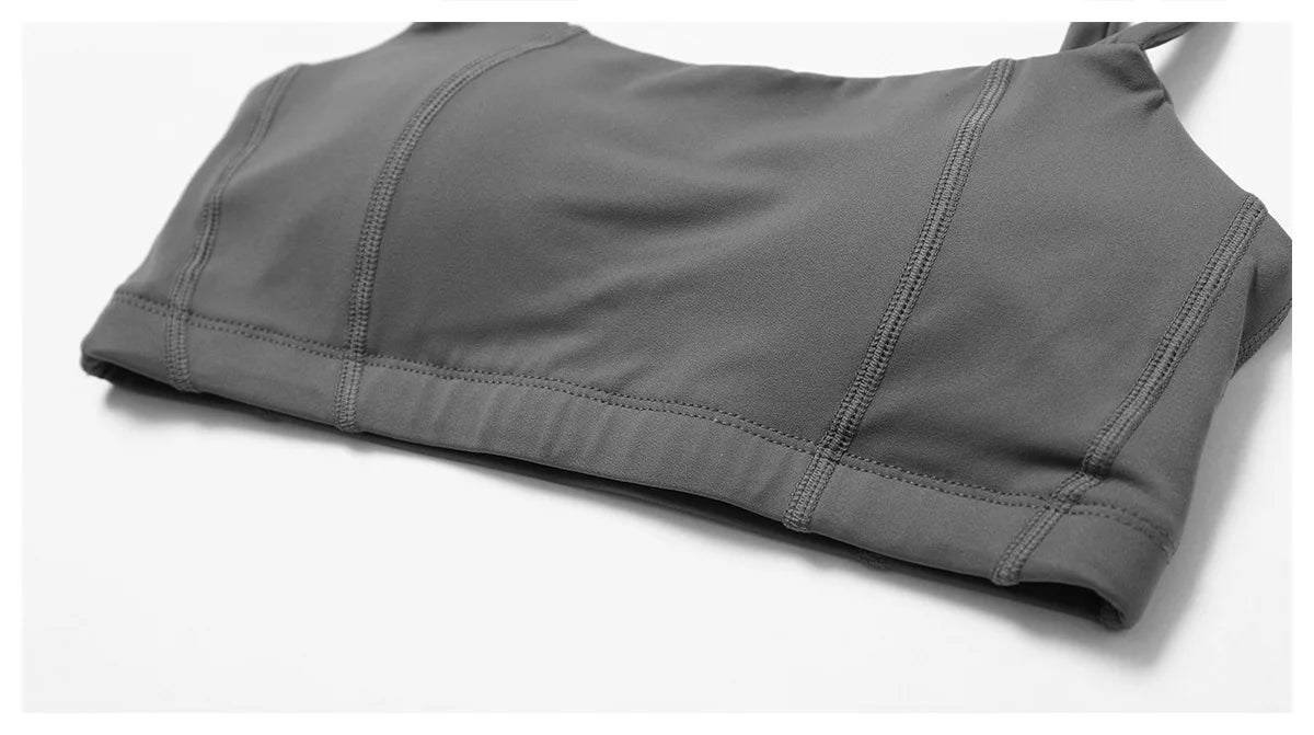 Women Yoga Set Nude Bra Leggings