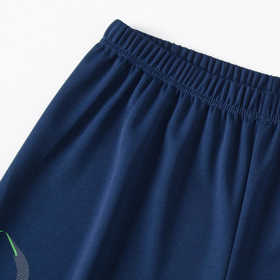Men Sports Set Mesh Shirt Shorts