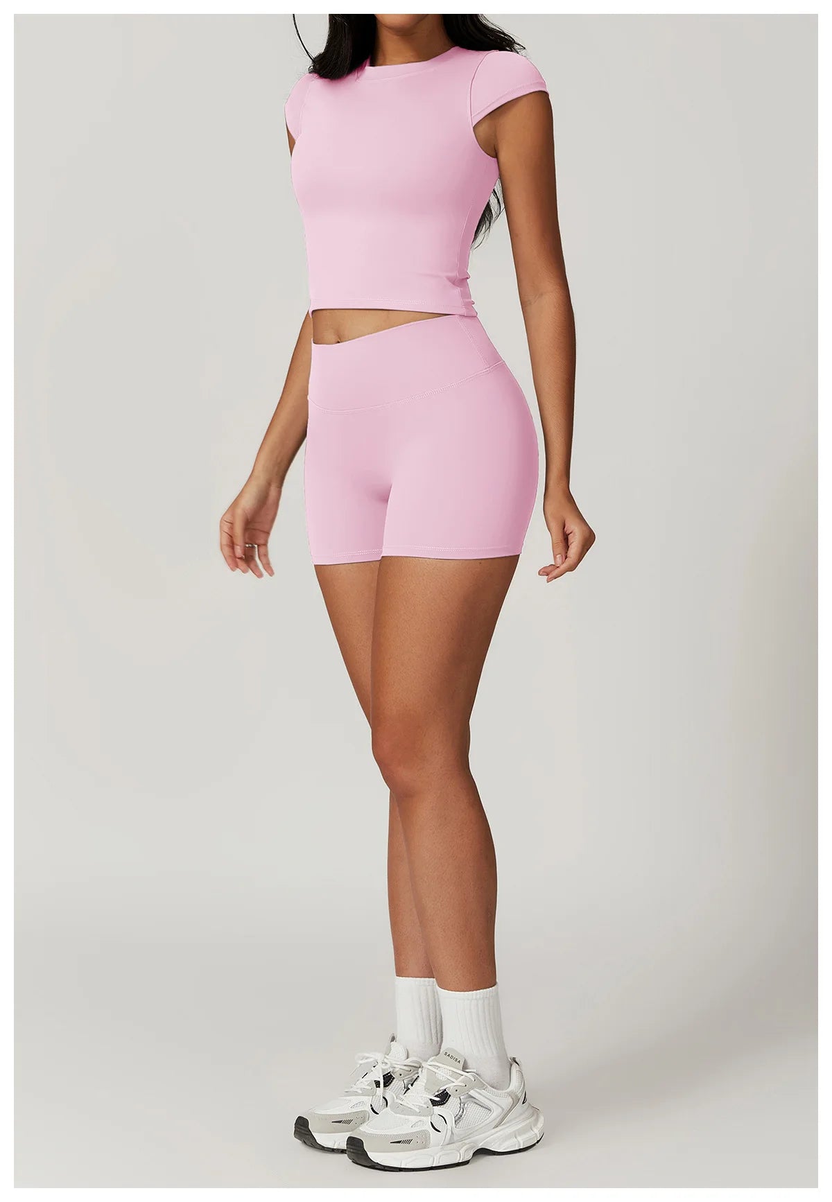 Women Yoga Set Leggings Skirt