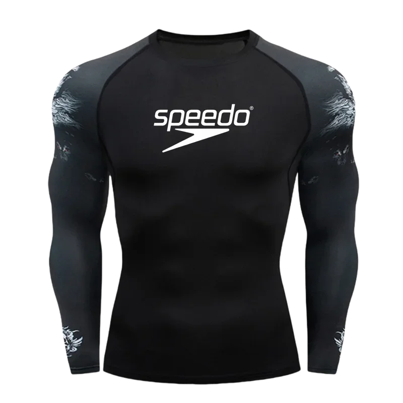 Men Compression Shirt Rashguard