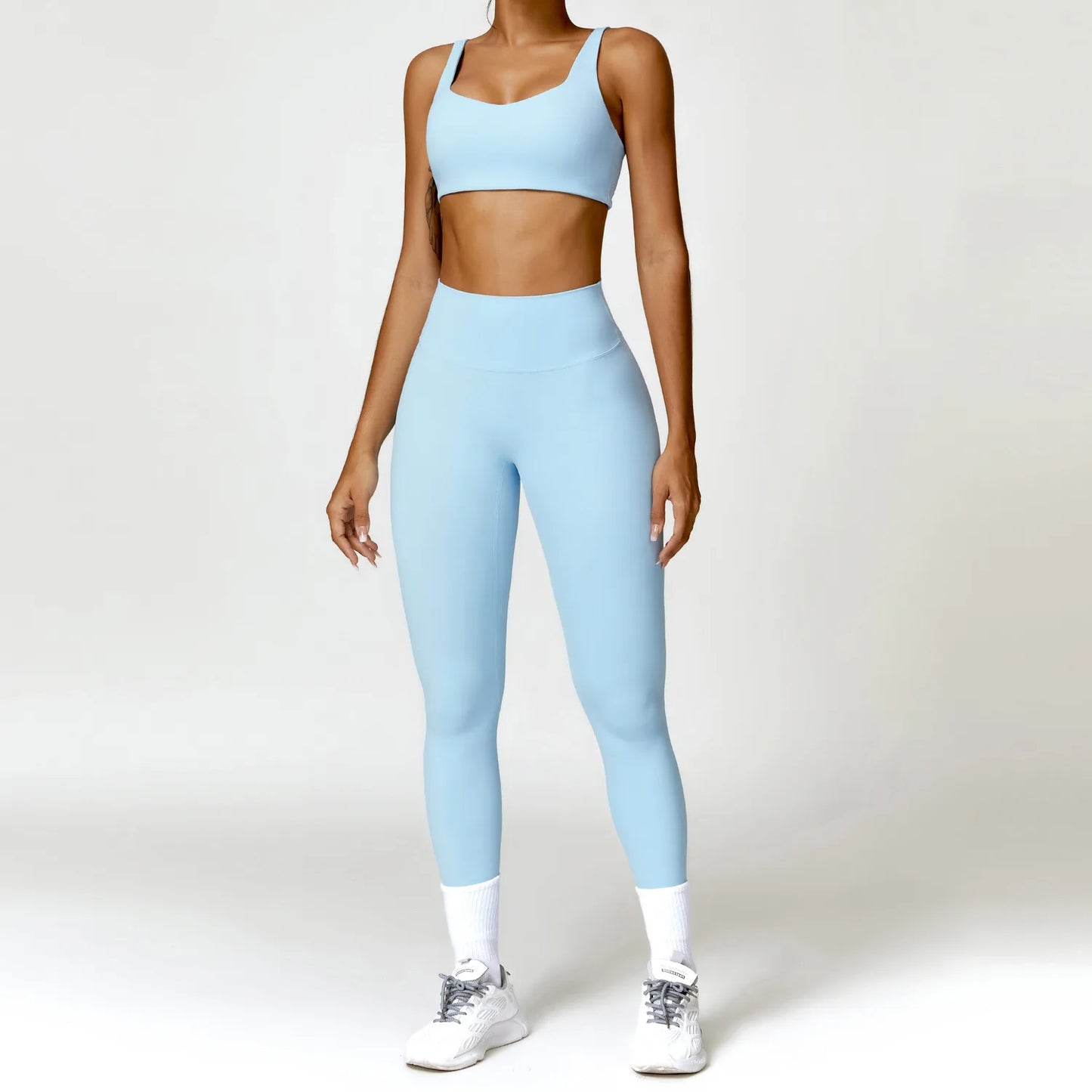 Women Yoga Tracksuit Set Long Sleeve
