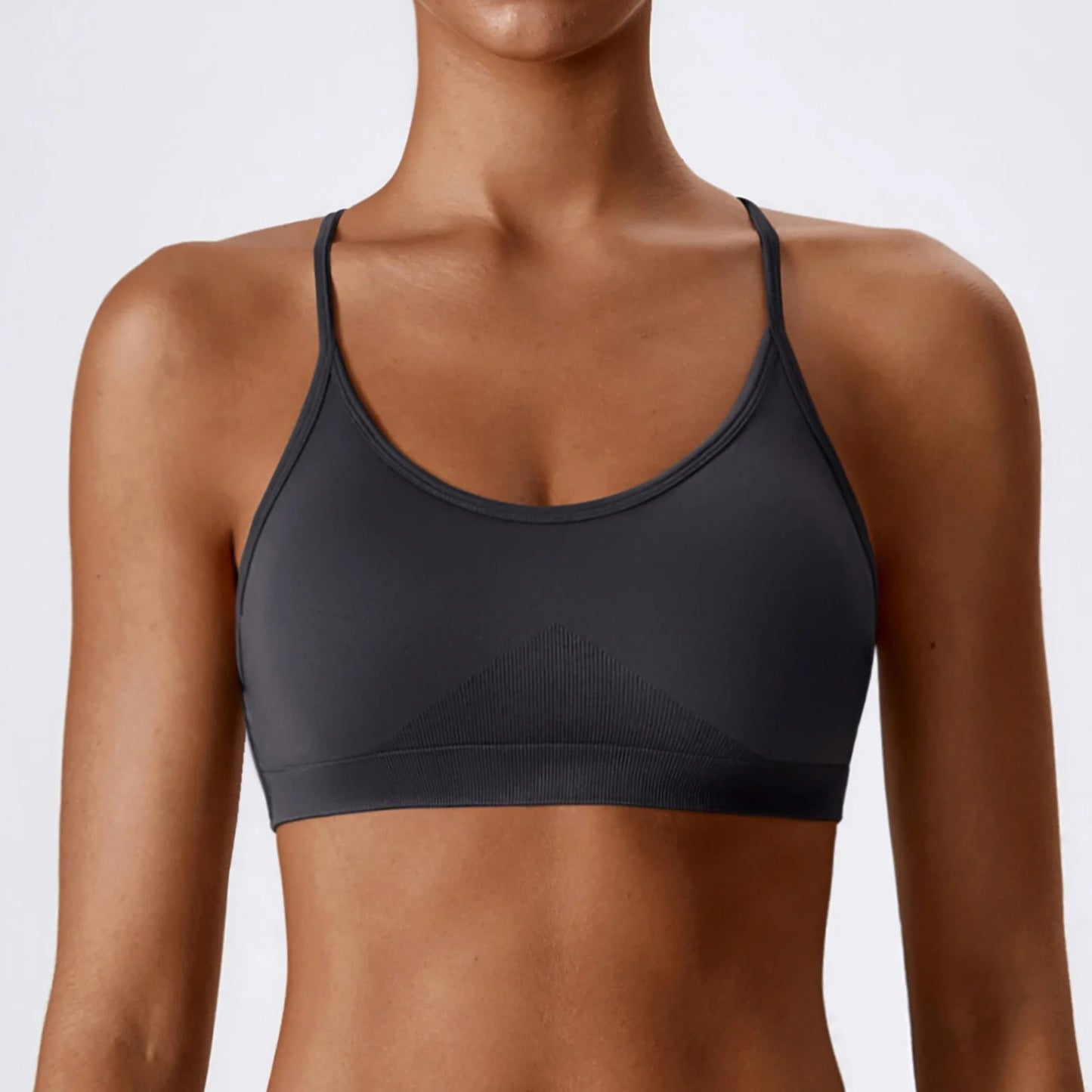 Women Sports Bra Cross Strap