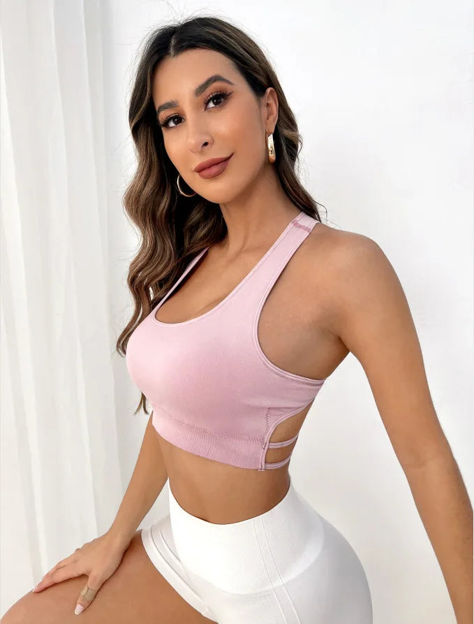 Women Sports Bra Seamless Push Up
