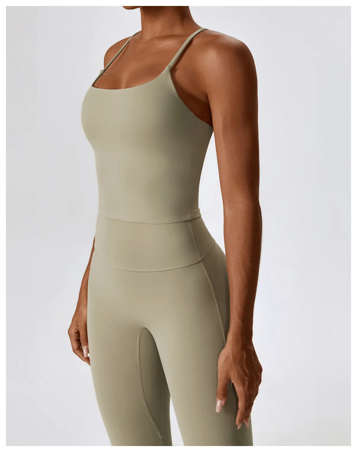 Women Tracksuit Yoga Set Crop Leggings