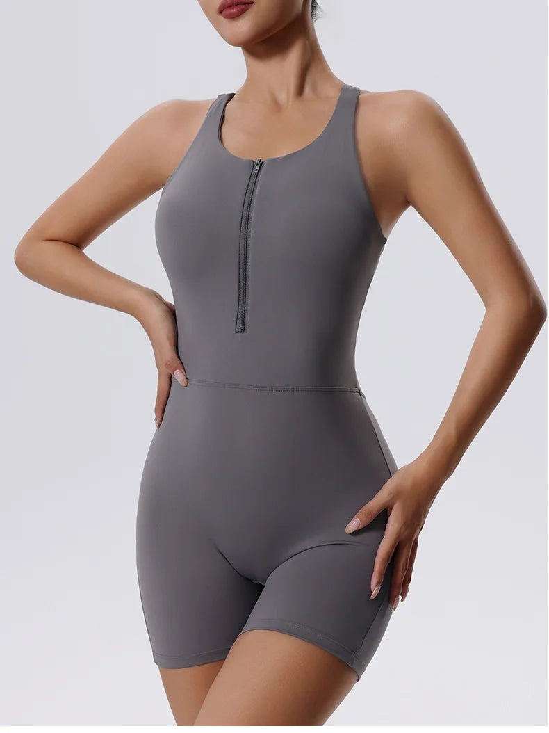 Women Jumpsuit Tracksuit Gym Set
