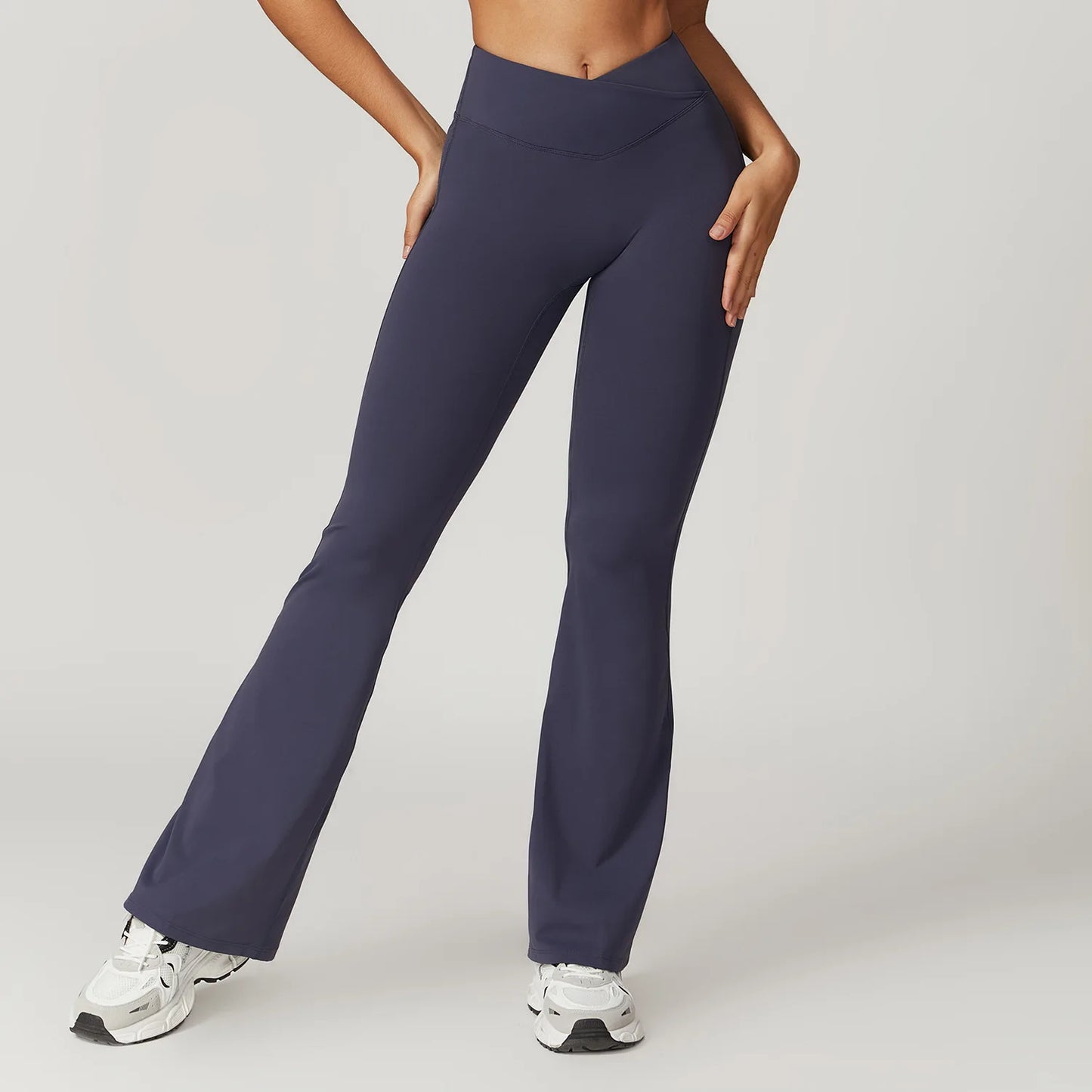 Women Leggings High Waist Flared Pants