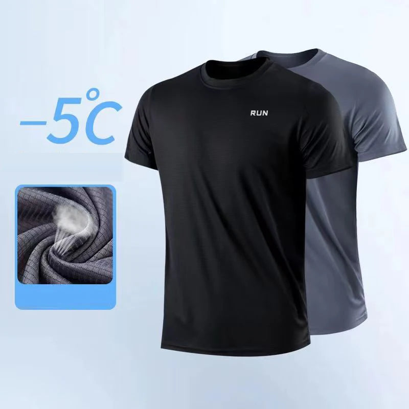Men Gym Shirt Quick Dry