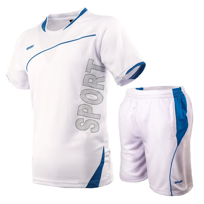 Men Tracksuit Two Piece Set