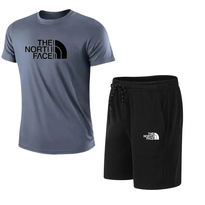 Men Shorts Set Two Piece