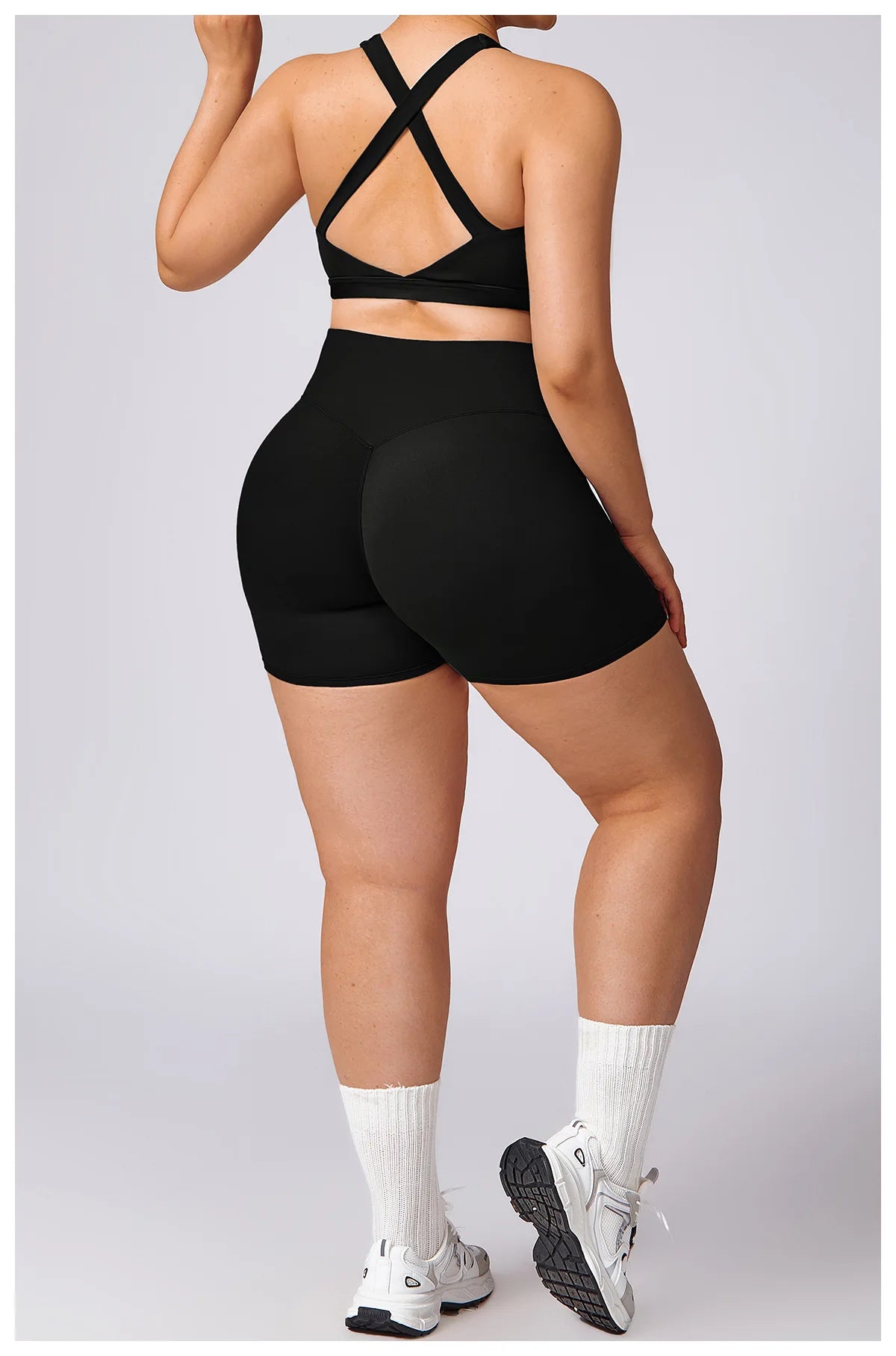 Women Yoga Set Plus Size Two Piece
