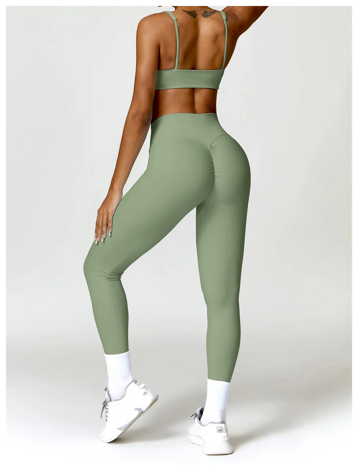 Women Yoga Tracksuit Set Long Sleeve