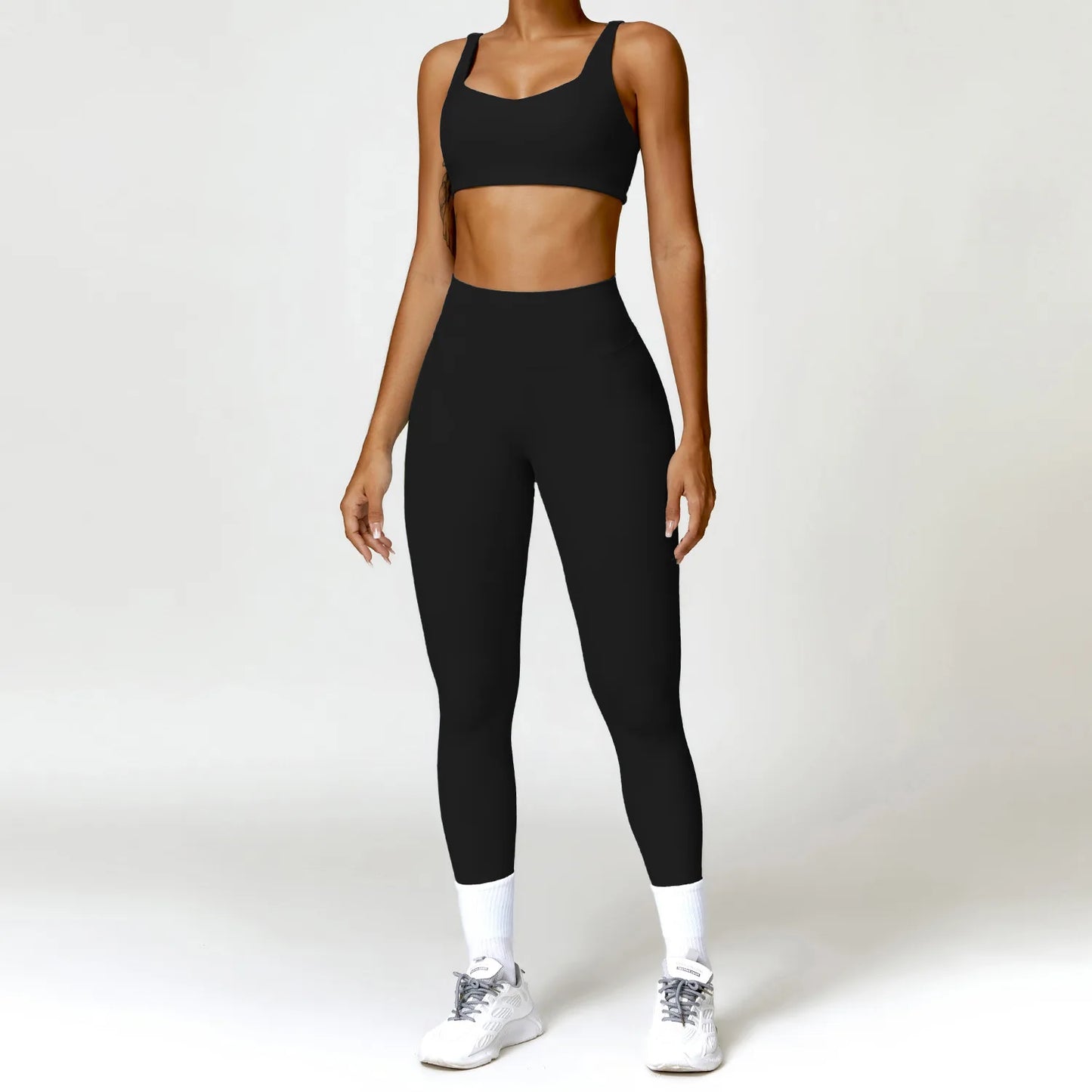 Women Yoga Tracksuit Set Long Sleeve