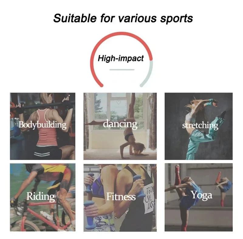 Women Sports Bra High Impact Shockproof