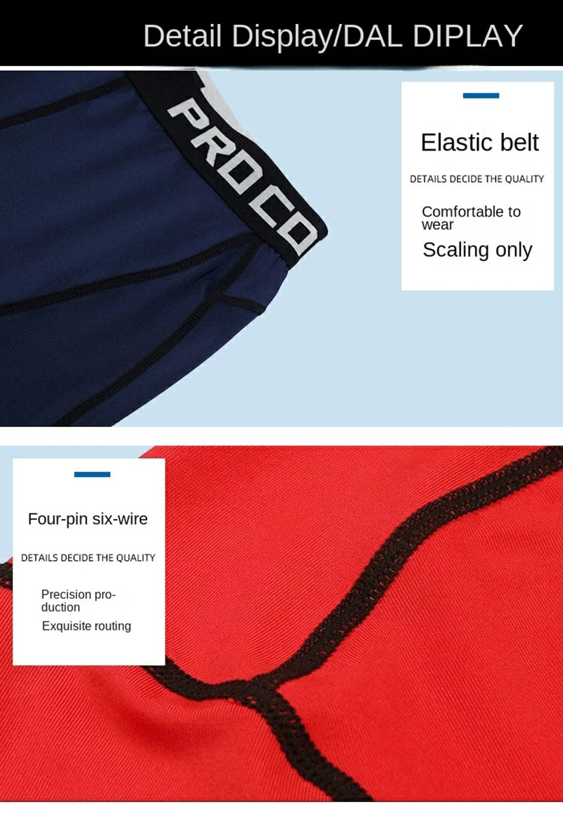 Men Compression Pants Gym Tights
