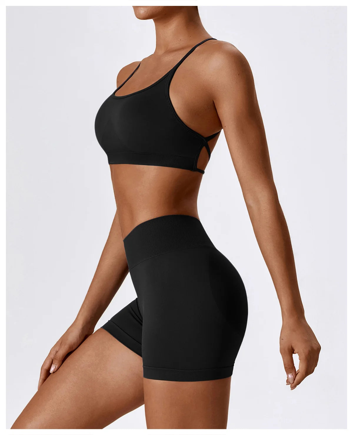 Women Sports Bra Cross Strap