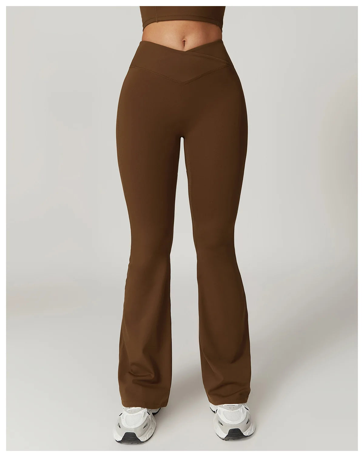 Women Leggings High Waist Flared Pants
