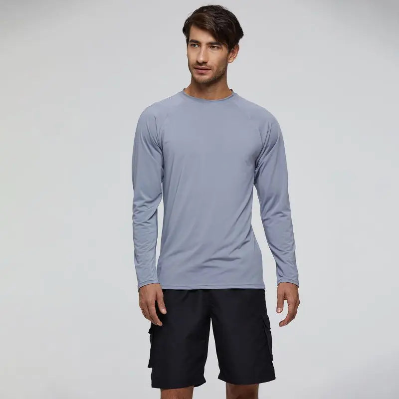Men UV Protection Shirt Long Sleeve