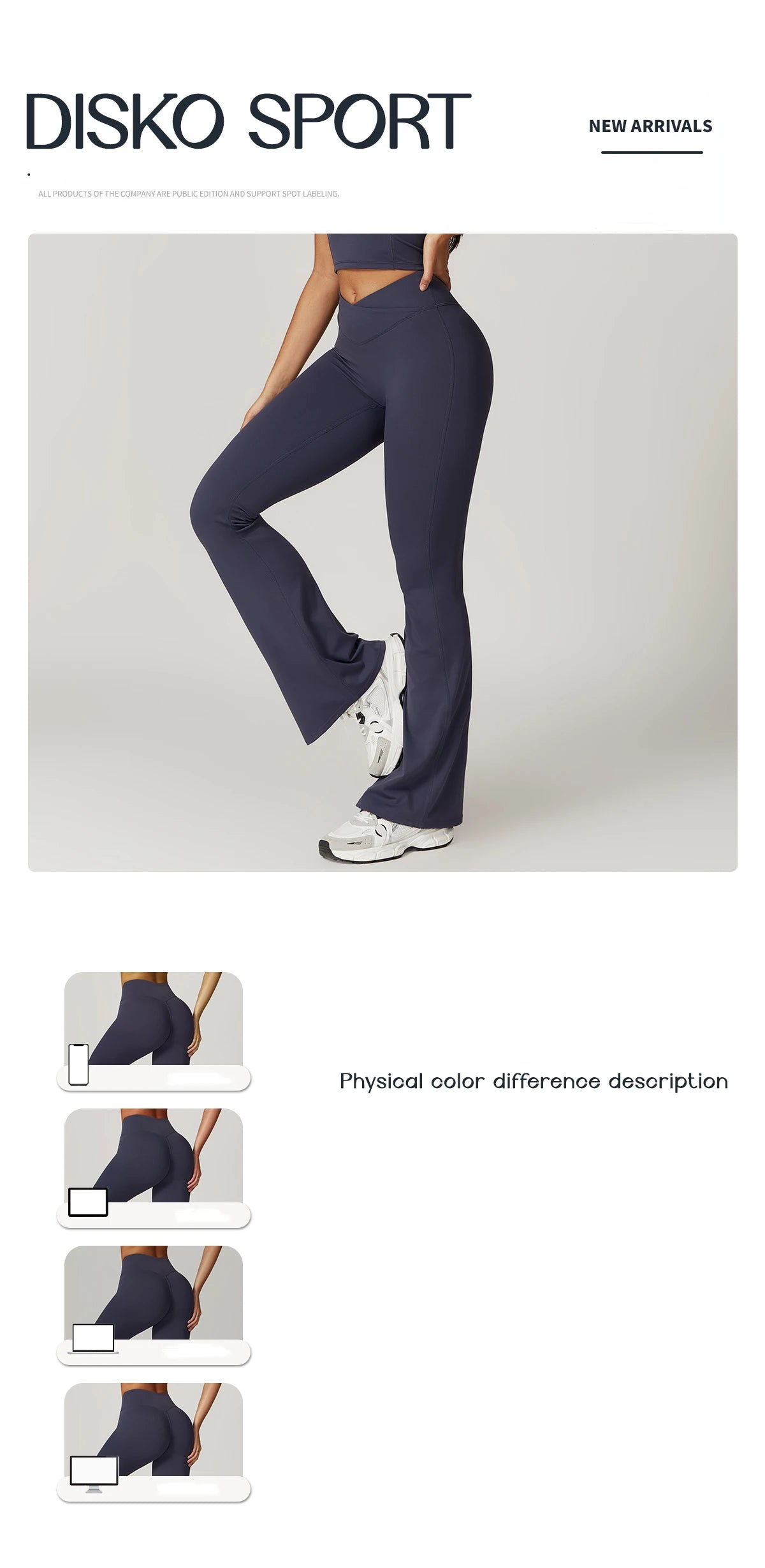 Women Leggings High Waist Flared Pants