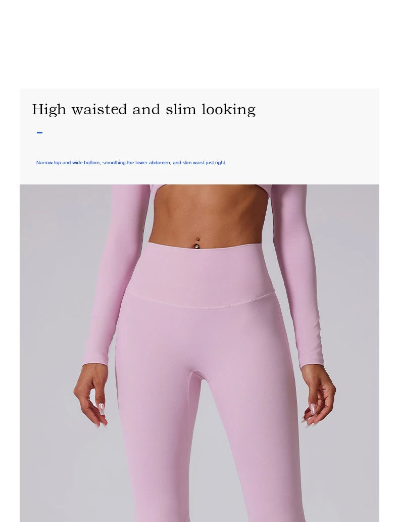 Women Leggings High Waist Wide Pants