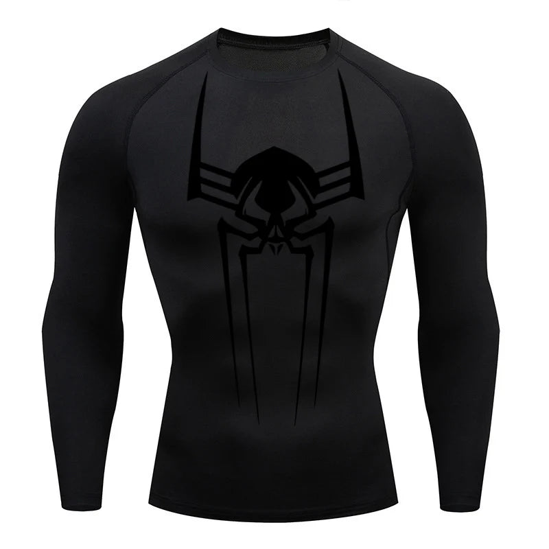 Men Compression Shirt Long Sleeve