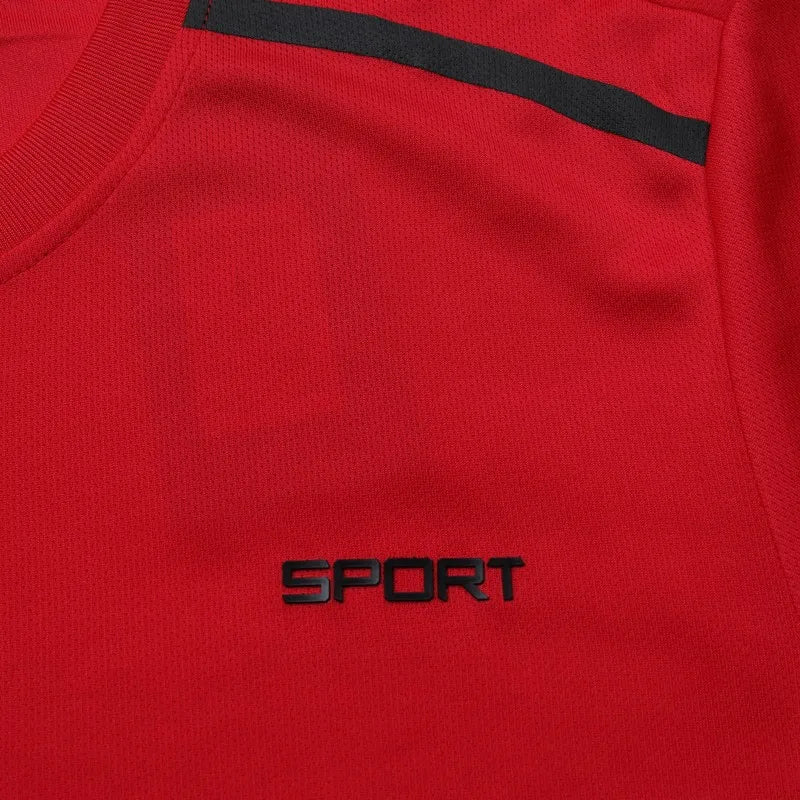 Men Running Set Shirt Shorts