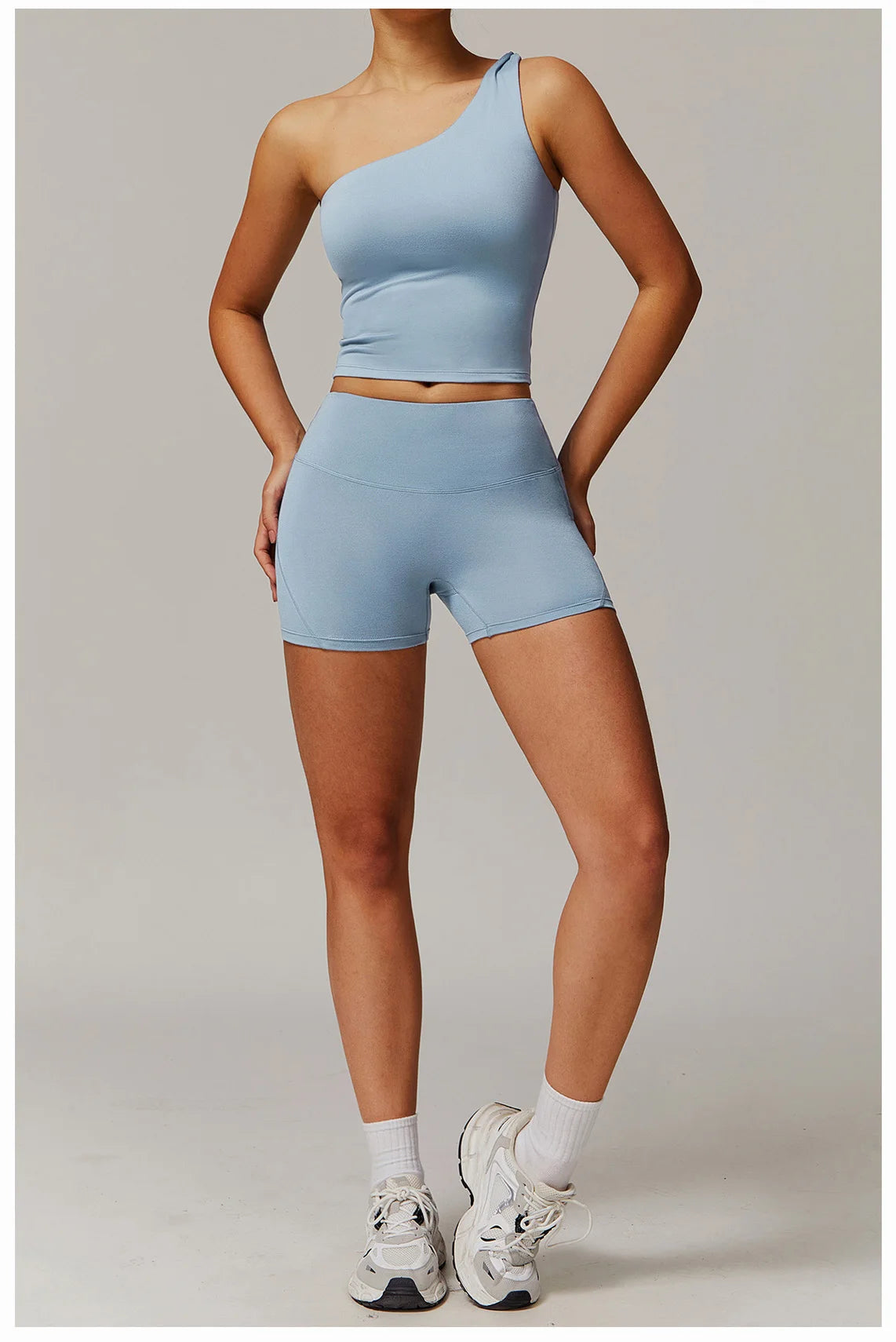 Women Yoga Set Long Sleeve Bell Pants