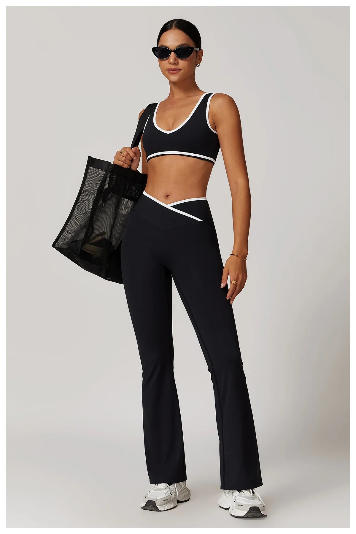 Women Yoga Set Leggings Bra
