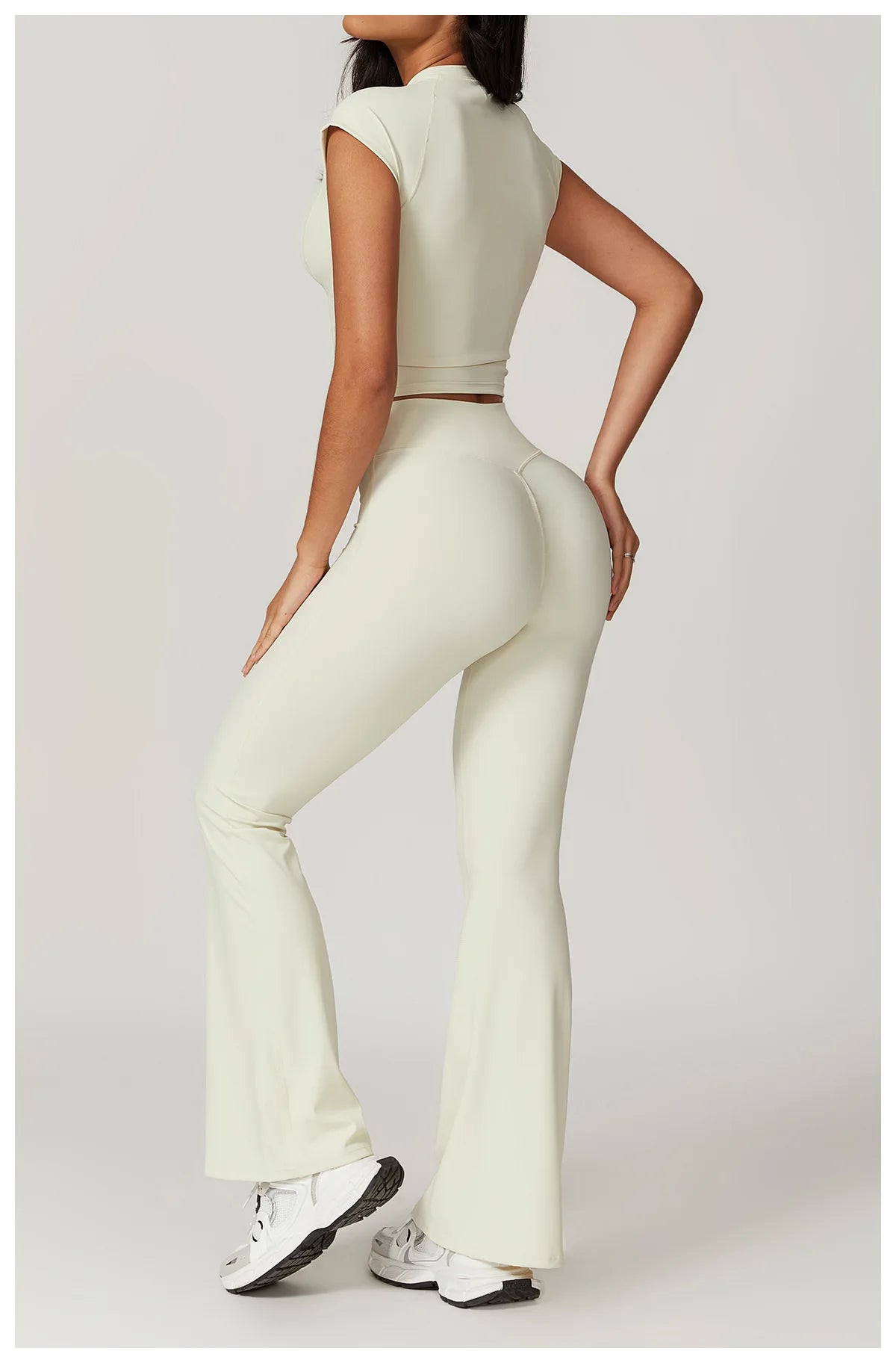 Women Leggings High Waist Flared Pants