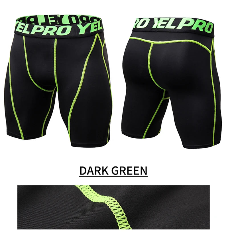 Men Compression Shorts Training Gym