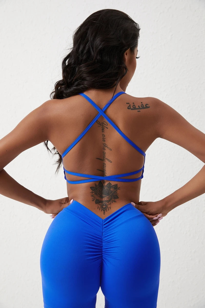 Women Yoga Bra Crop Tank