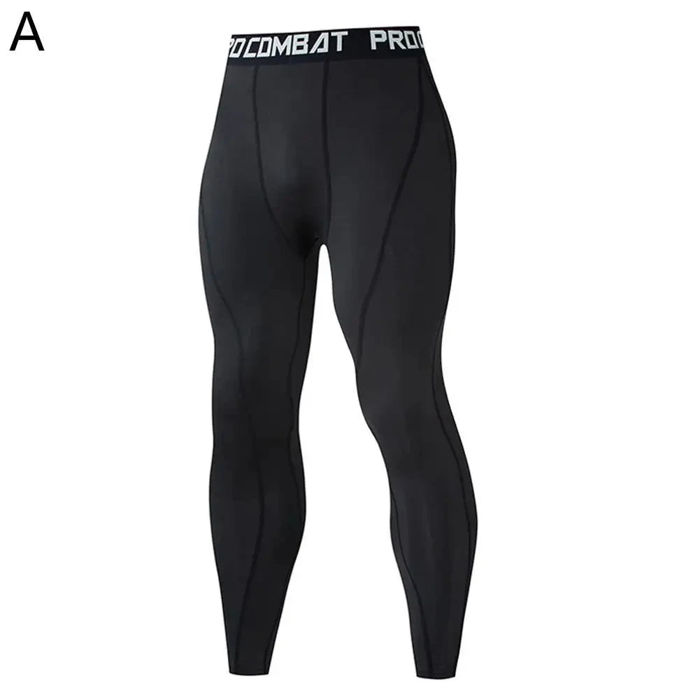 Men Compression Pants Gym Tights