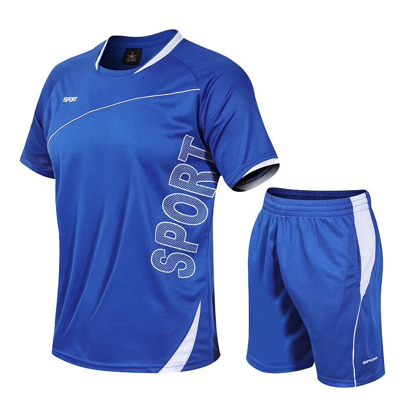 Men Tracksuit Two Piece Set