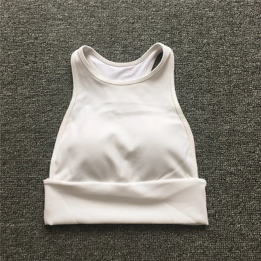 Women Sports Bra Strap Nylon Vest