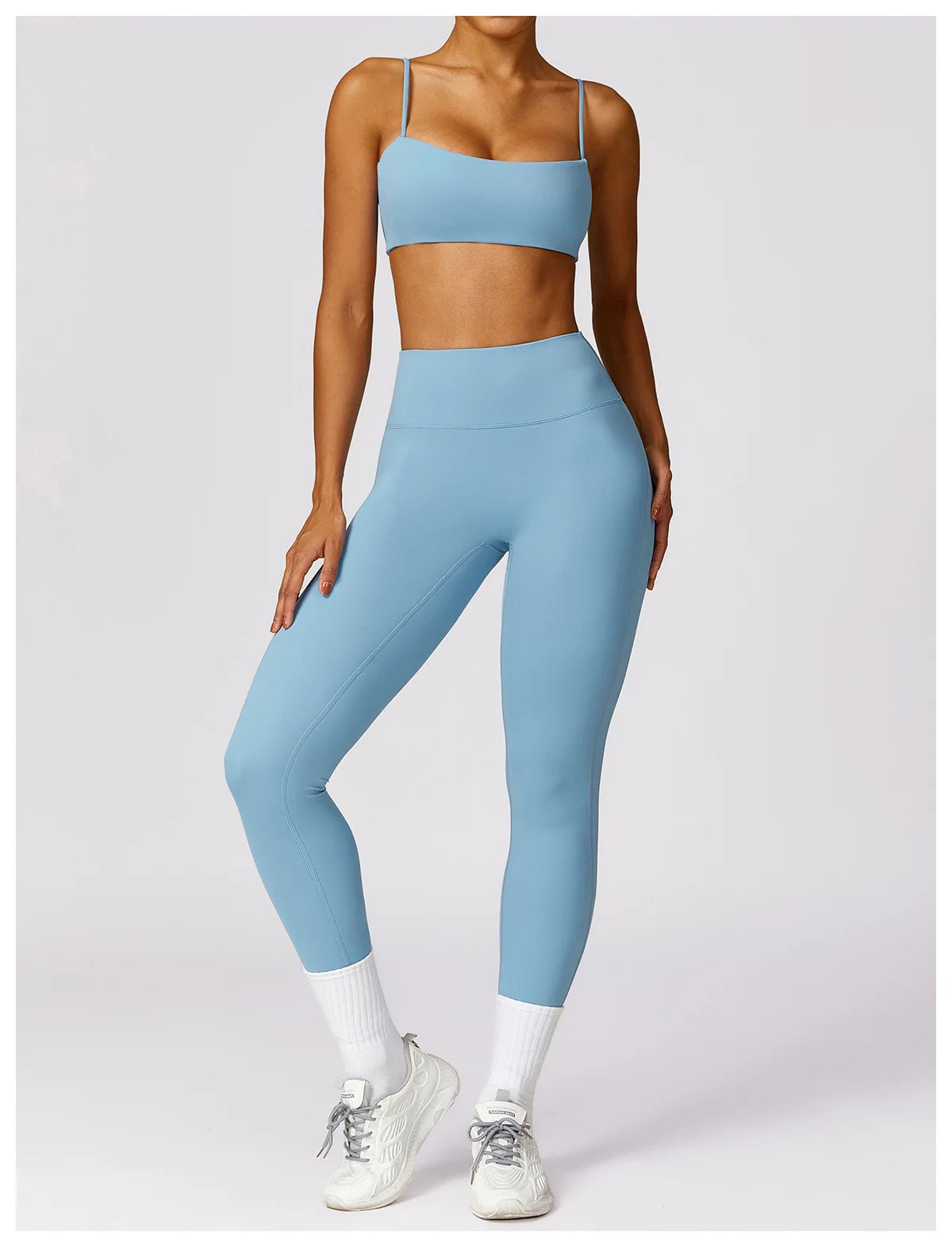 Women Yoga Set Beauty Back Bra Leggings