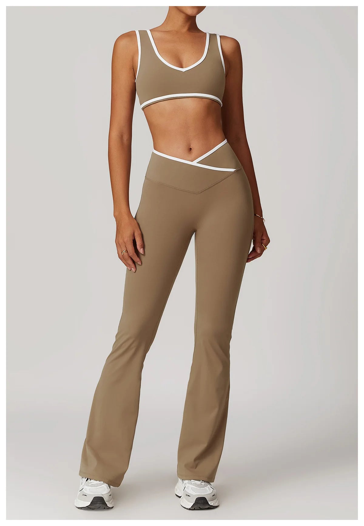 Women Yoga Set Leggings Bra