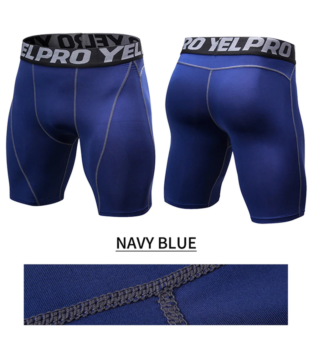 Men Compression Shorts Training Gym