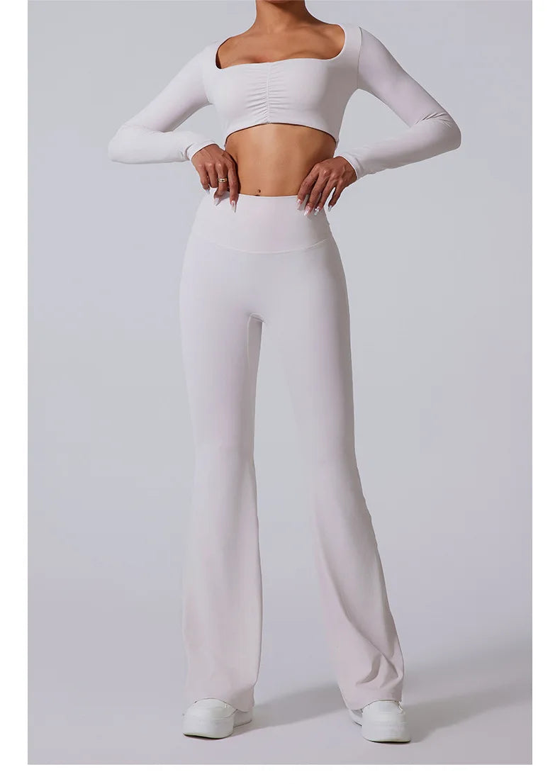 Women Leggings High Waist Wide Pants