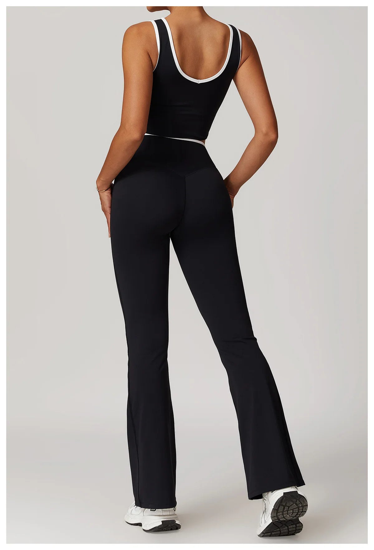 Women Yoga Set Tracksuit Vest Leggings