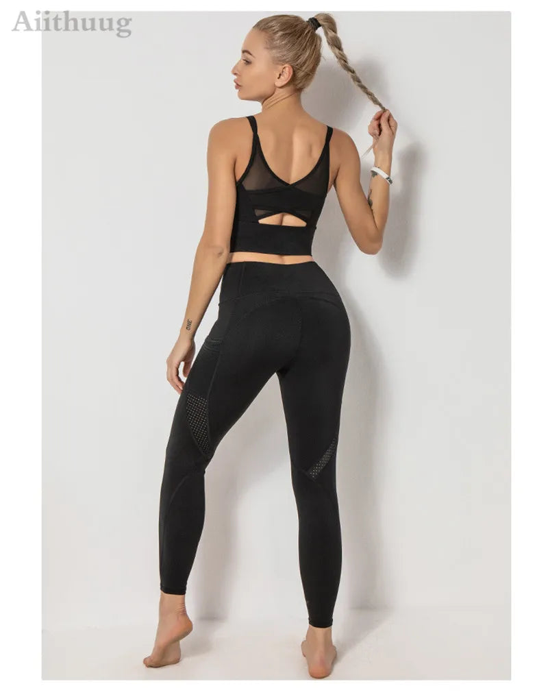 Women Sports Bra Yoga Crop Tank