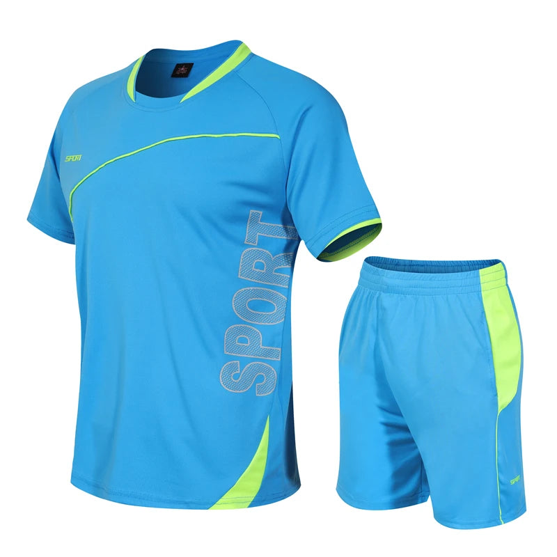 Men Tracksuit Two Piece Set