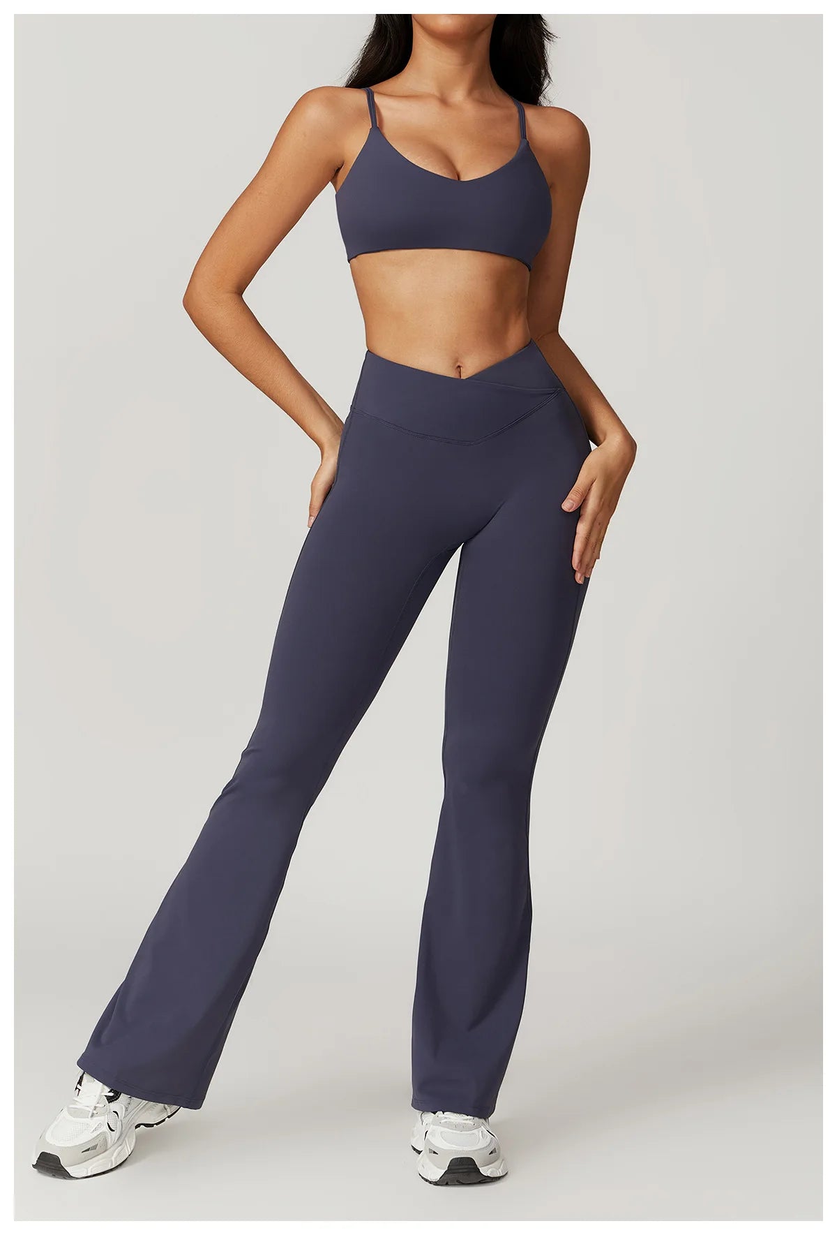 Women Leggings High Waist Flared Pants