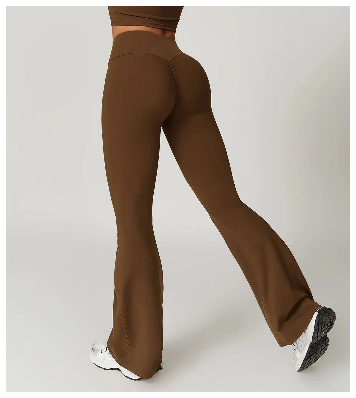 Women Leggings High Waist Flared Pants